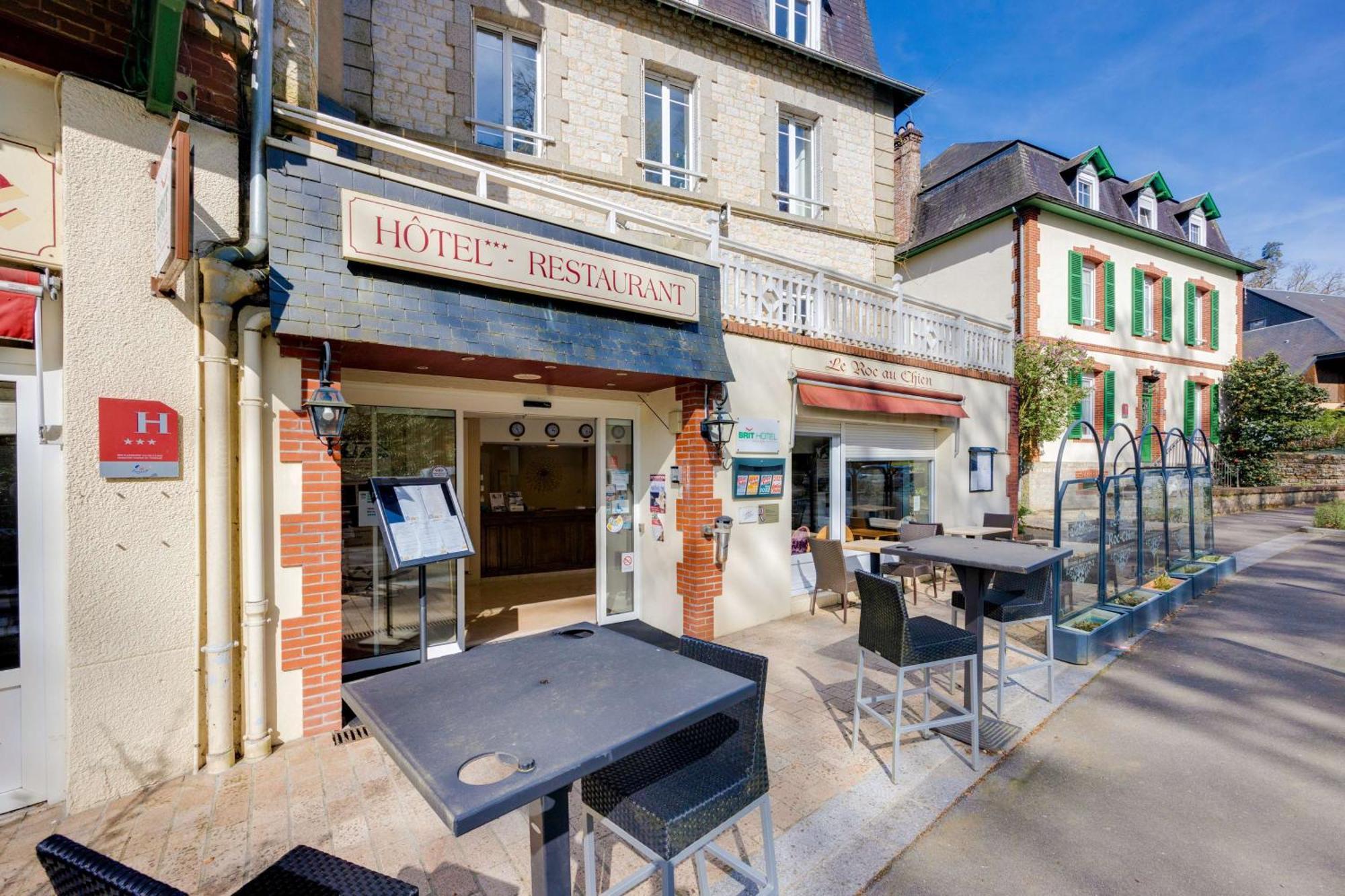 Brit Hotel & Spa Le Roc Au Chien Bagnoles de l'Orne Normandie Eksteriør bilde