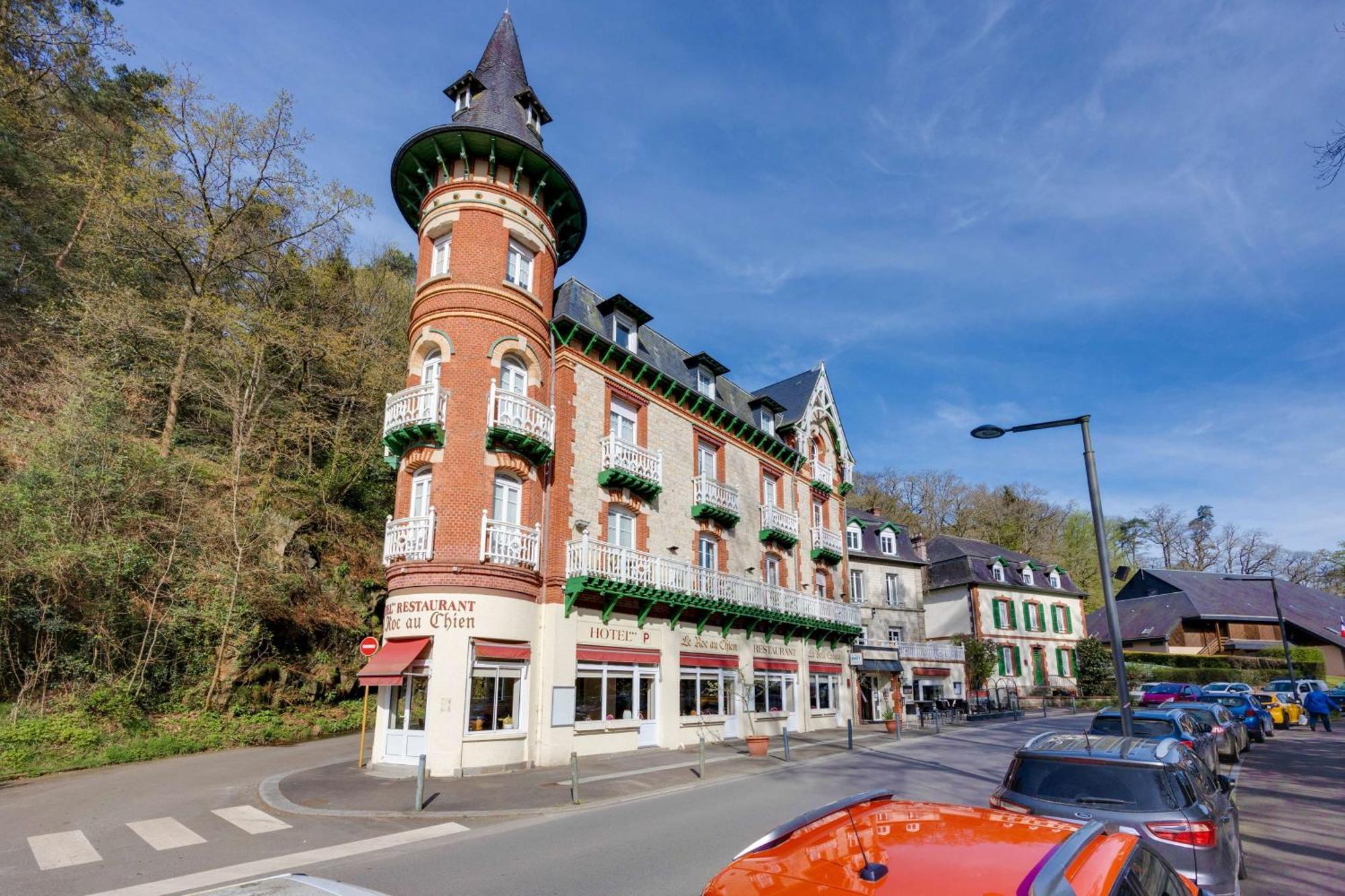 Brit Hotel & Spa Le Roc Au Chien Bagnoles de l'Orne Normandie Eksteriør bilde