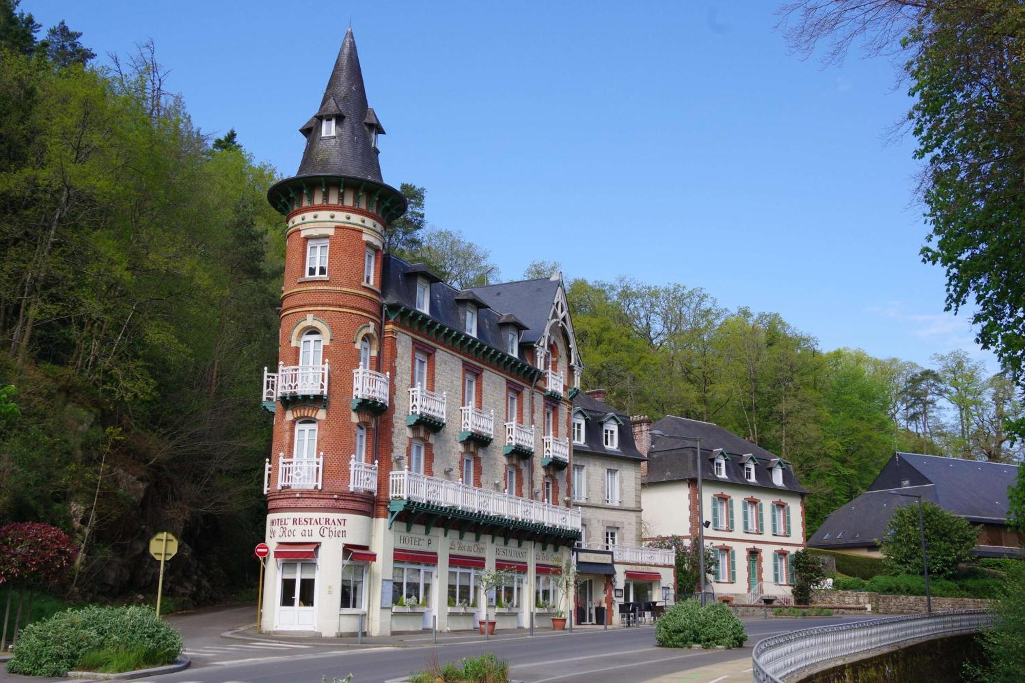 Brit Hotel & Spa Le Roc Au Chien Bagnoles de l'Orne Normandie Eksteriør bilde