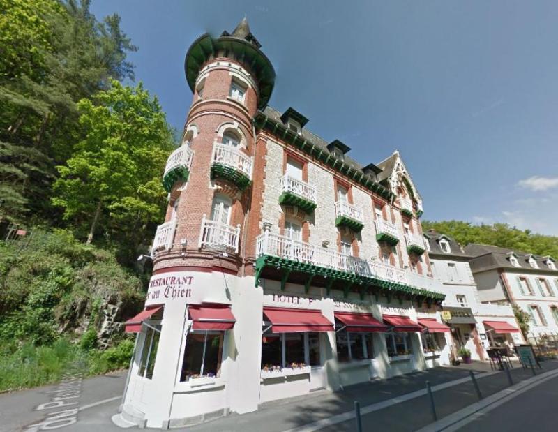 Brit Hotel & Spa Le Roc Au Chien Bagnoles de l'Orne Normandie Eksteriør bilde